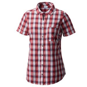 Columbia Wild Haven Short sleeve Plaid Women Shirt